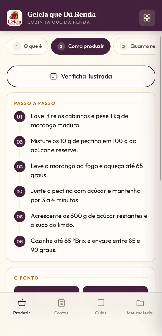 Passo a passo